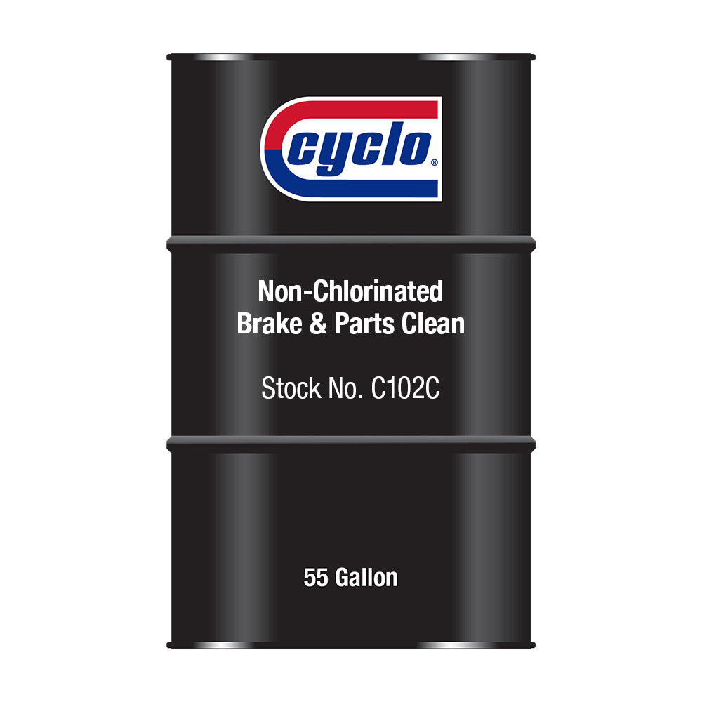 Cyclo® Non-Chlorinated Brake & Parts Clean (Methanol Formula), 55 gal